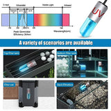 TAISHAN Aquarium Clean Light，3W Mini UV Sanitizer Submersible Light with Timer,Aquarium Water Clean Green Clear Waterproof Clean Lamp for Pond,Swimming Pool,Indoor