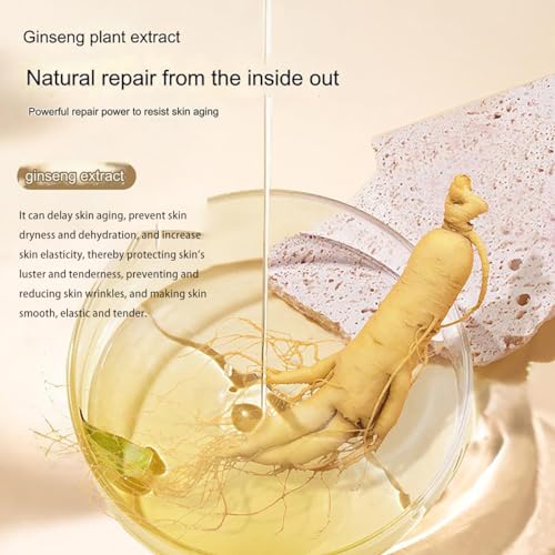 Ginseng Extract Liquid, Ginseng Extract Anti-Wrinkle Original Serum Oil, Korean Red Ginseng Essence for Anti Aging, Moisturizer, Fighting Collagen Loss, Reduces Wrinkles, Improves Sagging (2 bottles)