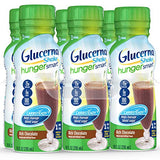 Glucerna Hunger Smart Shake, Diabetic Drink, Blood Sugar Management, 15g Protein, 180 Calories, Classic Chocolate, 10-fl-oz Bottle, 24 Count