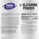 NOW Foods L-Glutamine Pure Powder, 16 Ounce (Pack of 2)