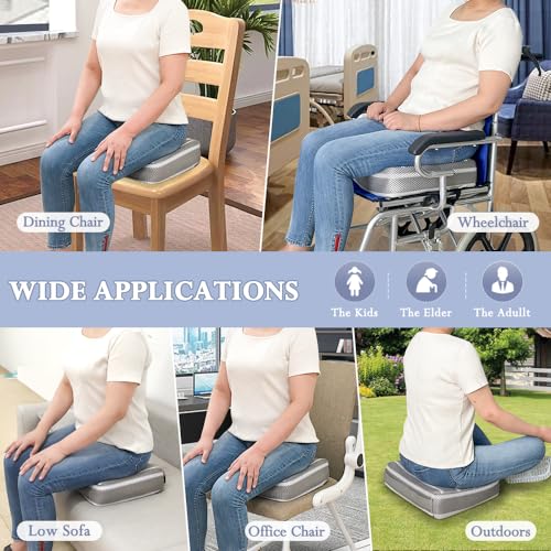 KAVIL Adult Booster Seat Cushion Extra Firm Riser Chair Cushions for E