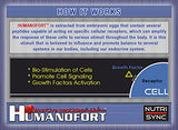 Nutri-Sync HUMANOFORT [200MG Per Capsule] - 60 Capsules