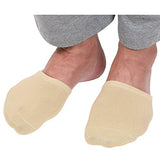Bandwagon Women's Gel Cushioned Toe Covers, Beige, One Size