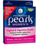 Nature's Way Probiotic Pearls for Women, Vaginal and Digestive Health Support*, Protects Against Occasional Constipation, Bloating*, 90 Softgels