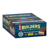 CLIF Builders + Caffeine - Chocolate Chip Cookie Dough Flavor - Protein Bars - Gluten-Free - Non-GMO - Low Glycemic - 20g Protein - 2.4 oz. (12 Count)