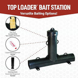 JT Eaton 902R Top Loader Bait Station for mice, Rats and Rodents