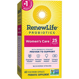 Renew Life Women's Probiotic Capsules, Supports Vaginal, Urinary, Digestive and Immune Health, L. Rhamnosus GG, Dairy, Soy and gluten-free, 25 Billion CFU, 60 Count