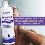 TriDerma Psoriasis Control Multi-Symptom Relief Medicated Psoriasis Body Wash 16 Ounces