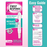 First Response Rapid Result Pregnancy Test, 4 Pack