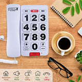 Future Call FC-8888 Big Button Phone for Seniors | Large Button Phones for Seniors | Phone for Visually Impaired and Telephones for Hearing Impaired | 40db Handset | Best Landline Phones for Seniors