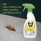 Raid Essentials Multi-Insect Killer Spray Bottle, Child & Pet Safe, for Indoor Use, 12 oz (Pack of 3)