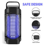 Bug Zapper - Powerful Electric Mosquito Zapper Fly Killer for Indoor-4200V Metal Mesh, Insect Fly Trap Indoor Mosquito Killer for Home, Garden, Patio, Backyard(18W)