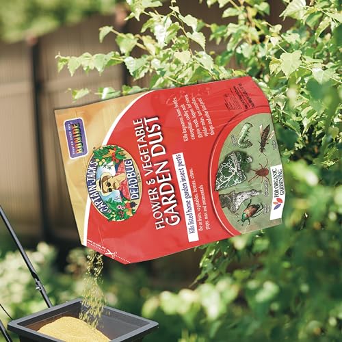 Bonide Captain Jack's Deadbug Brew Flower & Vegetable Garden Dust, 4 lb. Ready-to-Use Dust For Organic Gardening