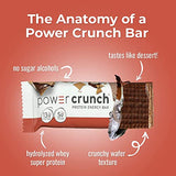 Power Crunch Protein Wafer Bars, High Protein Snacks with Delicious Taste, S'Mores, 1.4 Ounce (12 Count)