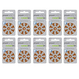 Power One Size 312 Hearing Aid Batteries (80 Batteries)