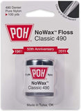 POH Dental Floss Unwaxed, 100 Yard- 4 Pack