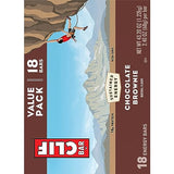 CLIF BAR - Chocolate Brownie Flavor - Made with Organic Oats - Non-GMO - Plant Based - Energy Bars - 2.4 oz. (18 Pack)