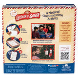 The Elf on The Shelf: Letters to Santa - Send Shrinking Christmas Lists to Santa through your Elf- 18 Piece Gift Set Includes Magic X-mas Paper, Mrs Claus' Press, Ribbon Sashes, Markers, and Parchment