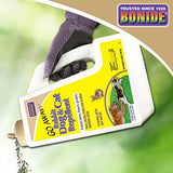 Bonide Go Away! Rabbit, Dog, & Cat Repellent Granules, 3 lbs Ready-to-Use, Keep Dogs off Lawn, Garden, Mulch & Flower Beds