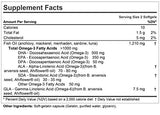 ANDREW LESSMAN Maximum Essential Omega-3 Unflavored, 60 Softgels - Ultra-Pure Omega-3 Fish Oil 1200 mg - High DHA, No Mercury Fish Oil Omega 3 Supplement - Small, Easy to Swallow Fish Oil Capsules