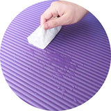 BalanceFrom All Purpose 1/2-Inch Extra Thick High Density Anti-Tear Exercise Yoga Mat with Carrying Strap, Purple