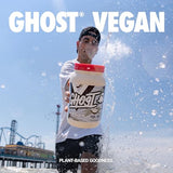 GHOST Vegan Protein Powder, Coconut Ice Cream - 2LB Tub, 20G of Protein - Plant-Based Pea, Organic Pumpkin & Watermelon Seed Protein Blend - ­Flavored Post Workout Shakes - Soy & Gluten Free