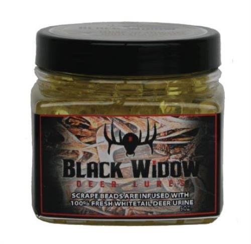 Black Widow Deer Lure Scrape Master Scent Beads 6 Oz Model: S0441