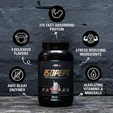 IsoPept Hydrolyzed Whey Protein Powder by EHPlabs - 100% Whey Protein Isolate & Hydrolysate, 27g of Protein, Non-GMO, Gluten Free, Fast Absorbing, Easy Digesting, 27 Serves (Peanut Butter Cups)