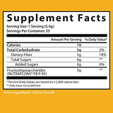 GOBIOTIX Fiber Supplement - Prebiotic Soluble Fiber Powder, Supports Gut Health and Digestive Regularity - Gummies Alternative - Gluten & Sugar Free, Keto, Vegan - 1 Scoop Daily, 35 Servings (3 Pack)