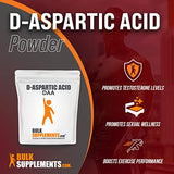 BULKSUPPLEMENTS.COM D-Aspartic Acid Powder - Amino Acids Supplement, DAA Supplement - Unflavored, Soy Free - 3000mg (3g) per Serving, 83 Servings (250 Grams - 8.8 oz)