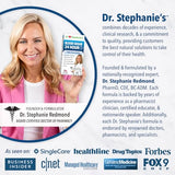 Blood Sugar 24 Hour - 7 in 1 Formula with Cinnamon, Banaba, Chromium, Milk Thistle, & More - Once Daily Supplement by Dr. Stephanie's