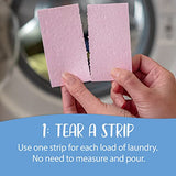 Tru Earth Fabric Softener Strips for Washing Machine, Alternative to Fabric Softener Liquid and Pods, Fresh Linen Scent Booster, Up to 128 Loads Per 64-Count