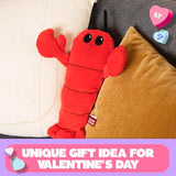 Menstruation Crustacean Lobster – The Original Viral Cuddly & Cute Plush Lavender Scented Heating Pad, Valentine's Day Gifts for Her