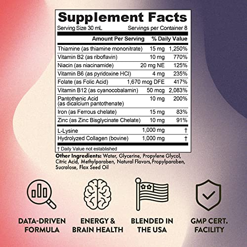 Appetite Booster Weight Gain Stimulant Supplement Eat More for Underweight Kids & Adults Fortified with Vitamins B1,B2,B3,B5,B6,B12, Folic Acid , Iron, Zinc, Amino Acids, Flax Seed Oil