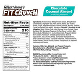 FITCRUNCH Snack Size Protein Bars, Designed by Robert Irvine, 6-Layer Baked Bar, 5g of Sugar & Soft Cake Core (9 Bars, Chocolate Coconut Almond)