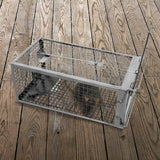 Humane Mouse and Rat Trap That Works 2 Pack 12.5x6.5x5.5, Small Rodent, Chipmunk,Squirrel Trap Cages | Catch and Release | Reusable and Durable | No Kill Animal Trap | for Indoor and Outdoor