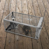 Chipmunk, Squirrel Trap Cages, Rat Trap That Works 2 Pack, Humane Mouse Trap for Home | Catch and Release | Reusable and Durable | No Kill Animal Trap | for Inside Home and Outdoor Use