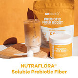 GOBIOTIX Fiber Supplement - Prebiotic Soluble Fiber Powder, Supports Gut Health and Digestive Regularity - Gummies Alternative - Gluten & Sugar Free, Keto, Vegan - 1 Scoop Daily, 20 Servings (Travel)