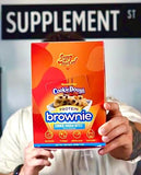 Prime Bites Protein Brownie from Alpha Prime Supplements, 16-17g Protein, 5g Collagen, Delicious Guilt-Free Snack,12 bars per box (My Cookie Dough Bites)