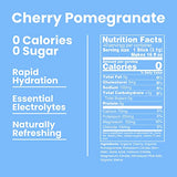 Nectar Sugar Free Electrolytes Powder - Organic Fruit No Sugar or Calories - Hydration Powder for Dehydration & Hangover Relief and Rapid Rehydration - Keto and Paleo (Cherry Pom 40 Serving Tub)