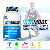 EVL Advanced Daily Multivitamin for Men - Men's Multivitamin with Essential Minerals Phytonutrient Complex and VitaMode Active Mens Vitamins for Energy with Lycopene for Muscle Bone and Immune Support