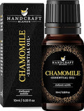 Handcraft Chamomile Essential Oil - 100% Pure and Natural - Premium Therapeutic Grade Essential Oil for Diffuser and Aromatherapy - 0.33 Fl Oz