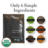 Truvani Organic Vegan Protein Powder Chocolate - 20g of Plant Based Protein, Organic Protein Powder, Pea Protein for Women and Men, Vegan, Non GMO, Gluten Free, Dairy Free (Travel Kit)