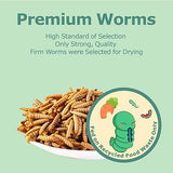 WORMSKING 2LB Dried Black Soldier Fly Larvae, More Calcium Than Dried Mealworms, High Protein Chicken Feed, Chicken Treat, Chicken Scratch