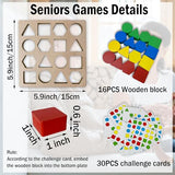 Dementia Products - Alzheimers Activities for Seniors Easy Shapes Memory Activities for Elderly Geometric Cognitive Matching Puzzles for Adults with Dementia