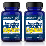 Super Beta Prostate Advanced – Support Bladder Emptying, Promote Sleep, Prostate Supplements for Men’s Health with Beta Sitosterol, not Saw Palmetto (120 Caplets, 2- Pack)