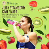 KEY NUTRIENTS Electrolytes Powder No Sugar - Juicy Strawberry Kiwi Electrolyte Powder - Hydration Powder - No Calories, Gluten Free Keto Electrolytes Powder Packets (20, 40 or 90 Servings)