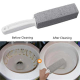 DISIWENE Pumice Cleaning Stone with Handle Toilet Bowl Cleaner Hard Water Ring Remover for Bath/Pool/Kitchen/Household Cleaning(8)