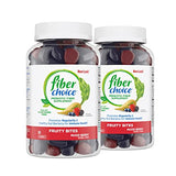 Fiber Choice Fruity Bites Daily Prebiotic Fiber Supplement Gummies, Mixed Berry, 90 Count (Pack of 2)