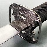PS 40" Last Samurai Japanese Sword Katana Engraved Honor On Scabbard. for Collection. Gift, Outdoor Sword Swing Pratice Use (Honor)